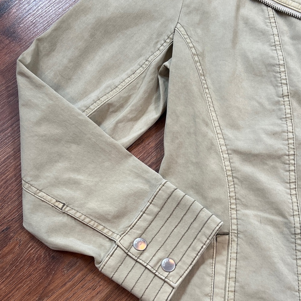 NWT - Chico's 1 - Beige Utility Jacket 🧥 - Picture 9 of 10